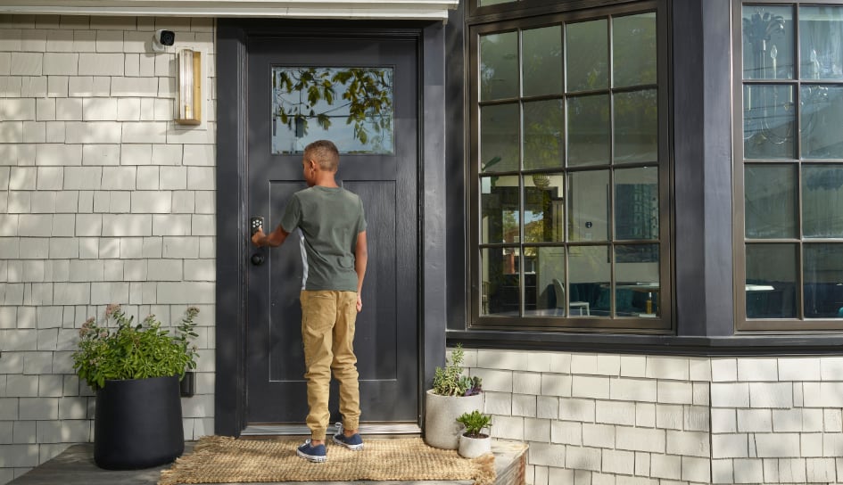 Vivint Smart Lock on home in Logan